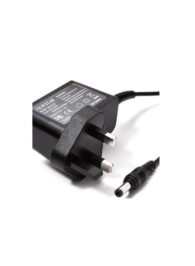 نيوستار محول طاقة سلكي لجهاز التوجيه / كاميرا كتف وأجهزة واي فاي أسود - Image 2