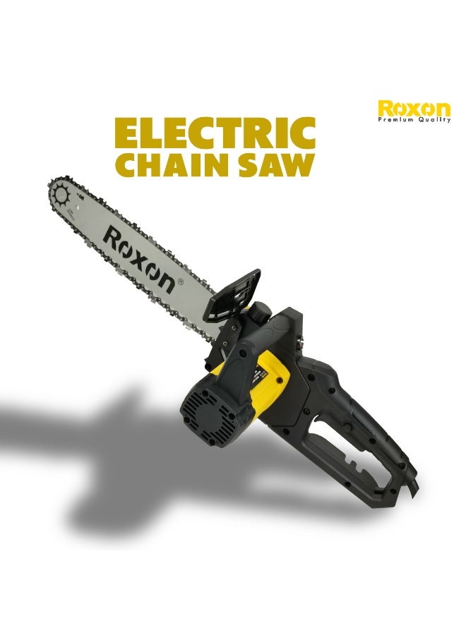 Roxon RX-ECS1300 1300W Electric Chain Saw 220-240V 50/60Hz 16 Inch 480RPM Wood Cutter Tool - Image 1