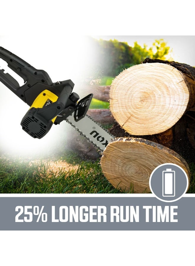 Roxon RX-ECS1300 1300W Electric Chain Saw 220-240V 50/60Hz 16 Inch 480RPM Wood Cutter Tool - Image 5