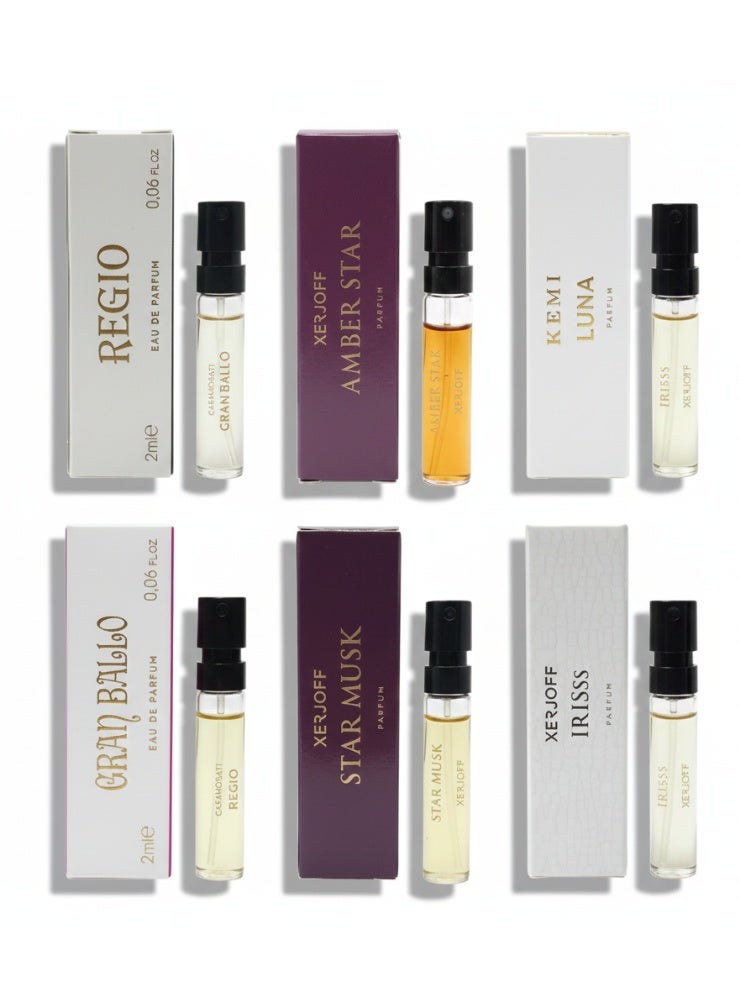 Xerjoff 6-piece set in 2 ml - Image 1