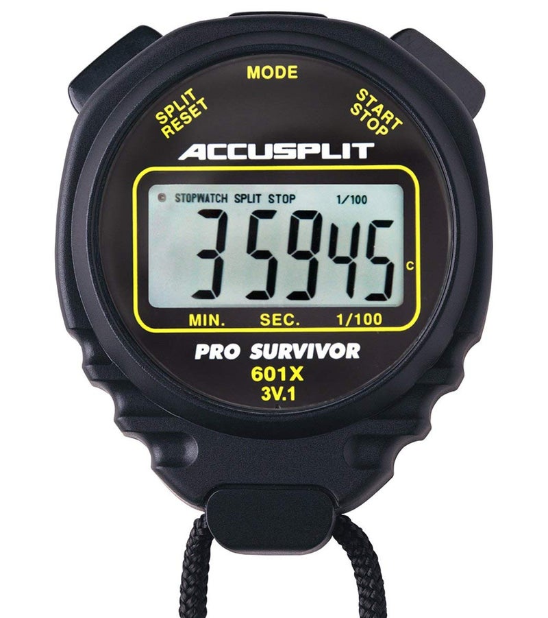 ACCUSPLIT Pro Survivor A601X Stopwatch, Black - Image 1
