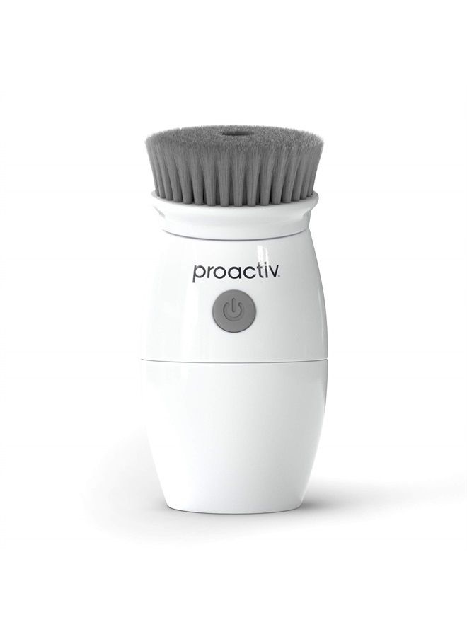 Proactiv Charcoal Facial Cleansing Brush - Spin Brush Exfoliator and Facial Scrubber With Charcoal-Infused Bristles For Deep Skin Cleansing - Water Resistant  - Image 1