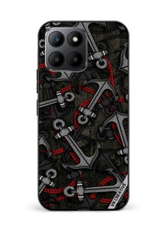 Protective Case Cover For Honor 70 Lite Anchor Leggings Design Multicolour