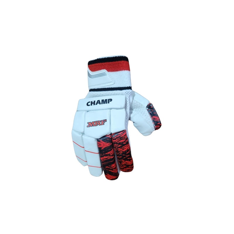 MRF CHAMP B/G YLH | Protective Cricket Batting Gloves - YLH - Image 2