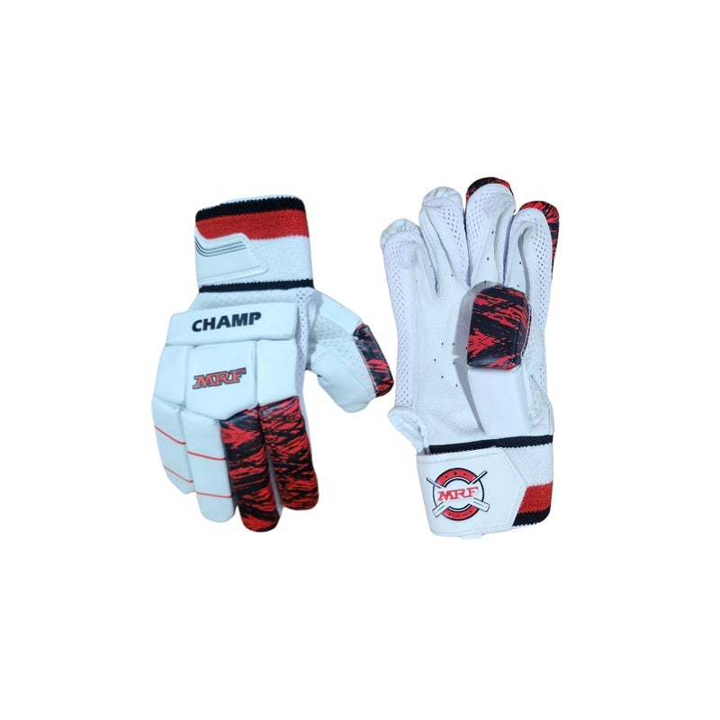 MRF CHAMP B/G YLH | Protective Cricket Batting Gloves - YLH - Image 1
