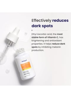 RE' EQUIL Daily Brightening Serum | 10% Vitamin C Serum | Reduces Dark Spots | Reverses Sun Damage | Enhances Skin's Glow | For All Skin Types | 25 Ml  - Image 3