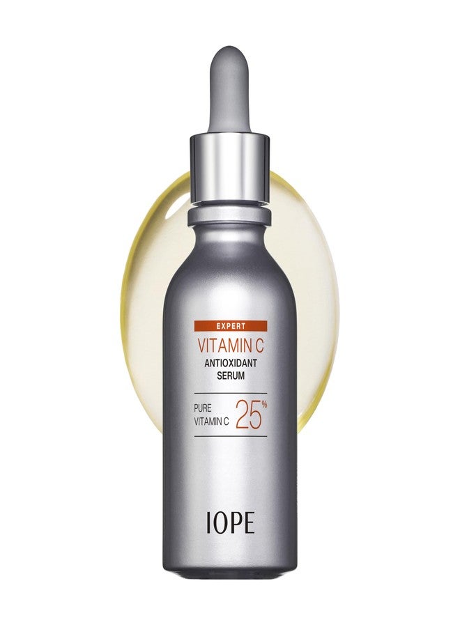 IOPE Expert Vitamin C 25% Antioxidant Serum - 25% Pure Vitamin C Face Serum - Visibly Evens Skin Tone, Enhances Radiance, and Smooths Texture – 5 Antioxidants and PHA - 0.77 fl. oz. - Image 1