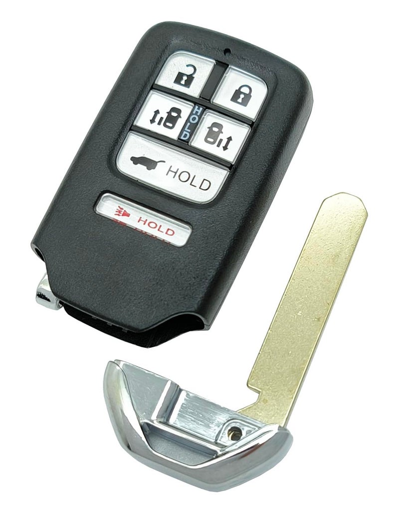AYGUCEKE Smart Replacement Key Fob Cover Case fit for 2014 2015 2016 2017 Honda Odyssey Keyless Entry Key Fob Shell - Image 5