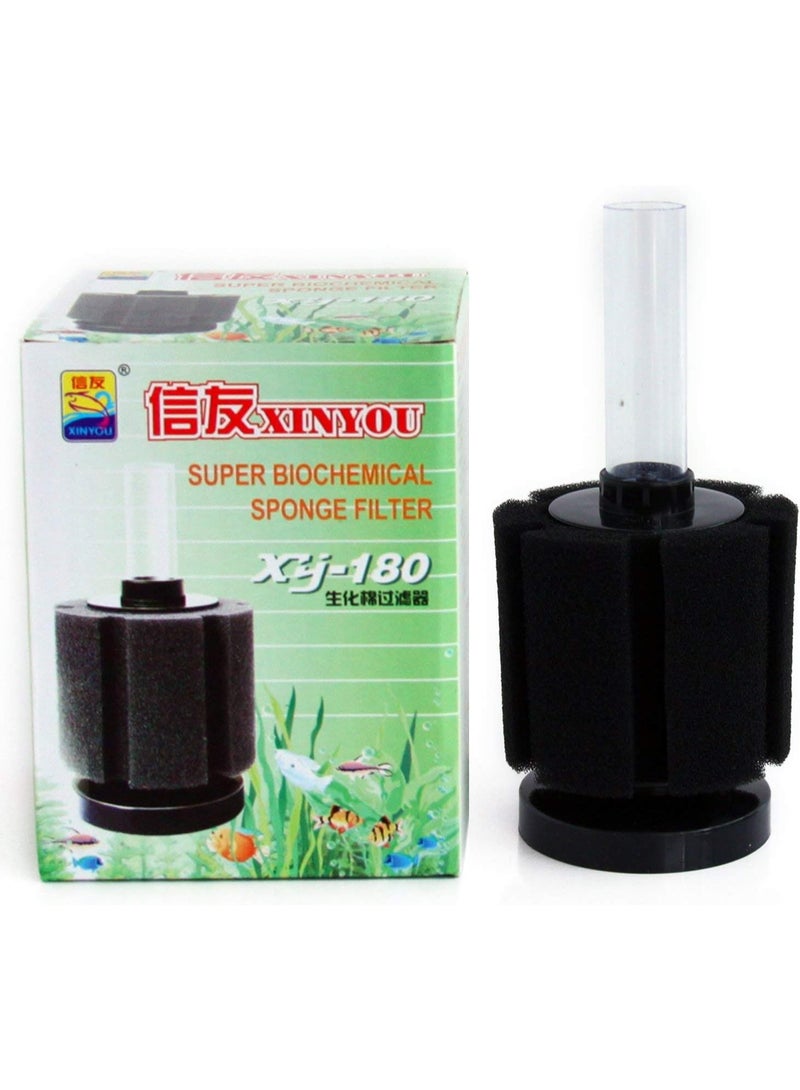 شينيو فلتر إسفنجي لحوض السمك | فلتر بيولوجي مثالي لتنقية المياه وتنمية البكتيريا النافعة | تشغيل هادئ وآمن للأسماك - Image 1