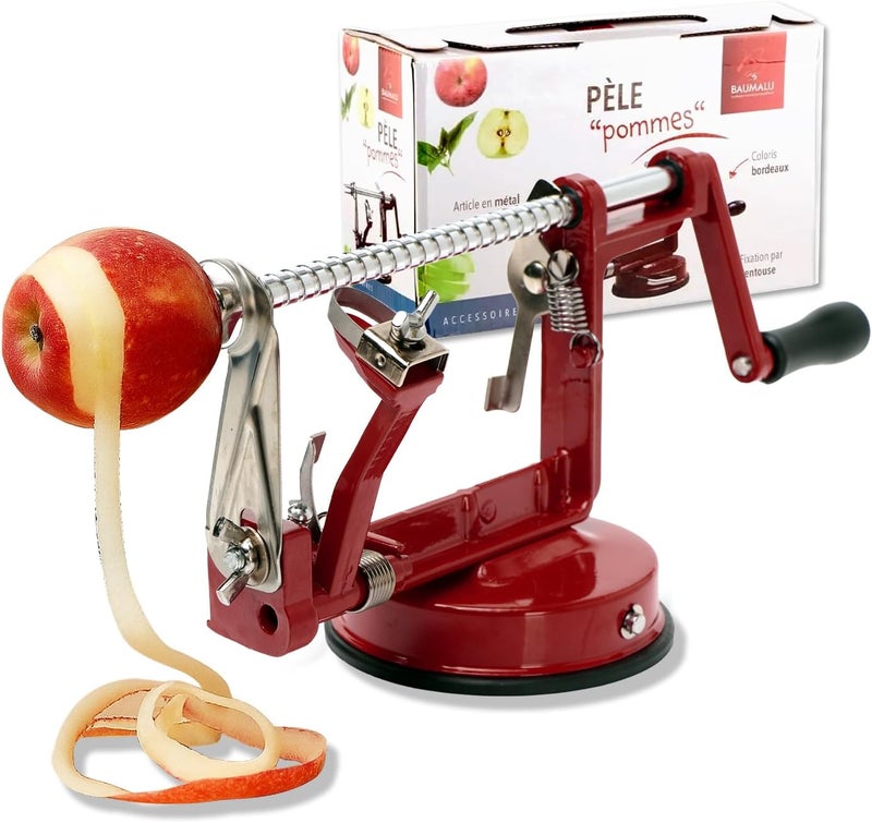 BAUMALU - 450009 - Metal apple peeler red color - Image 2