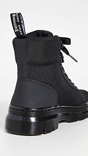 Dr Martens حذاء دكتور مارتنز للنساء كومبس دبليو القتالي، أسود/أسود، 7 - Image 4