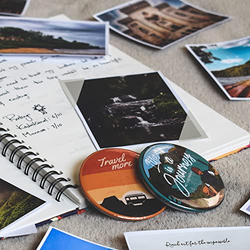 IFAMIO Premium 2040 Pcs 20 Sheets Transparent Photo Corners Stickers Self Adhesive for Notebook Personal Journal Picture Album Diary DIY Scrapbook Craft - Image 2