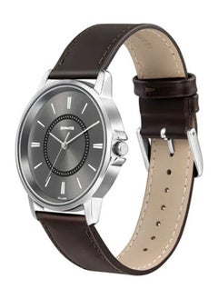 Sonata Sonata Quartz Analog Grey Dial Leather Strap Watch for Men  - Image 2