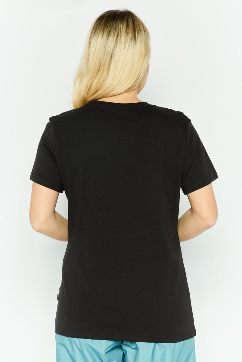 PUMA Women  Sportswear Fit Short Sleeves Training T-shirt, Black - Image 4
