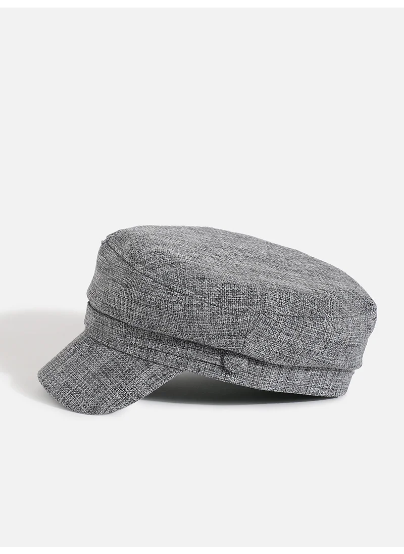 Haute Sauce Charcoal Grey Solid Breton Cap