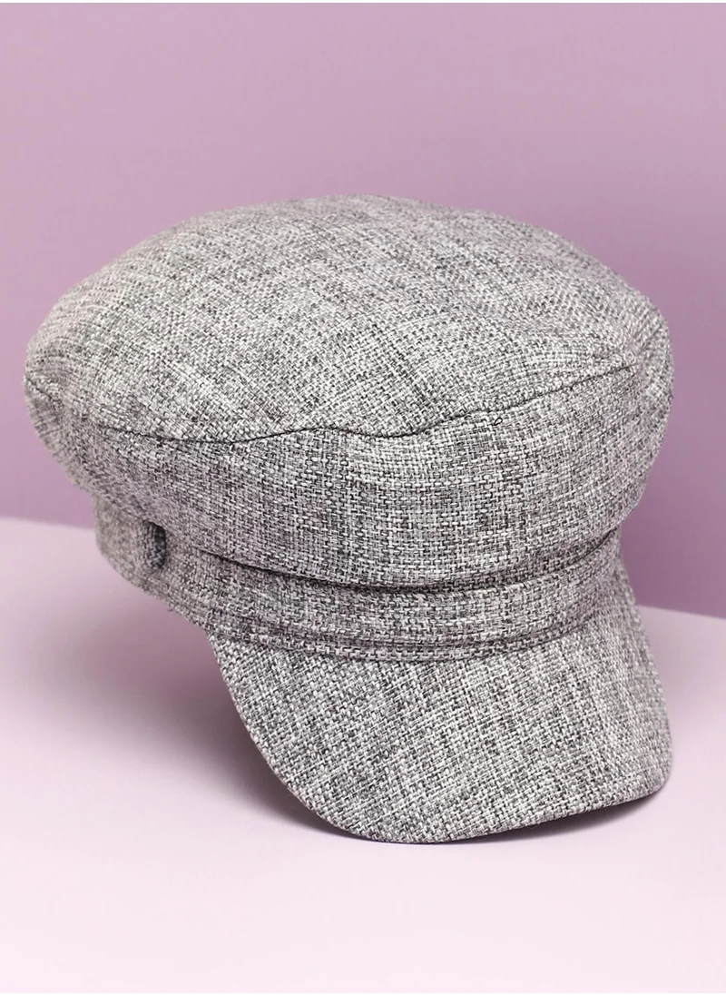 Haute Sauce Charcoal Grey Solid Breton Cap