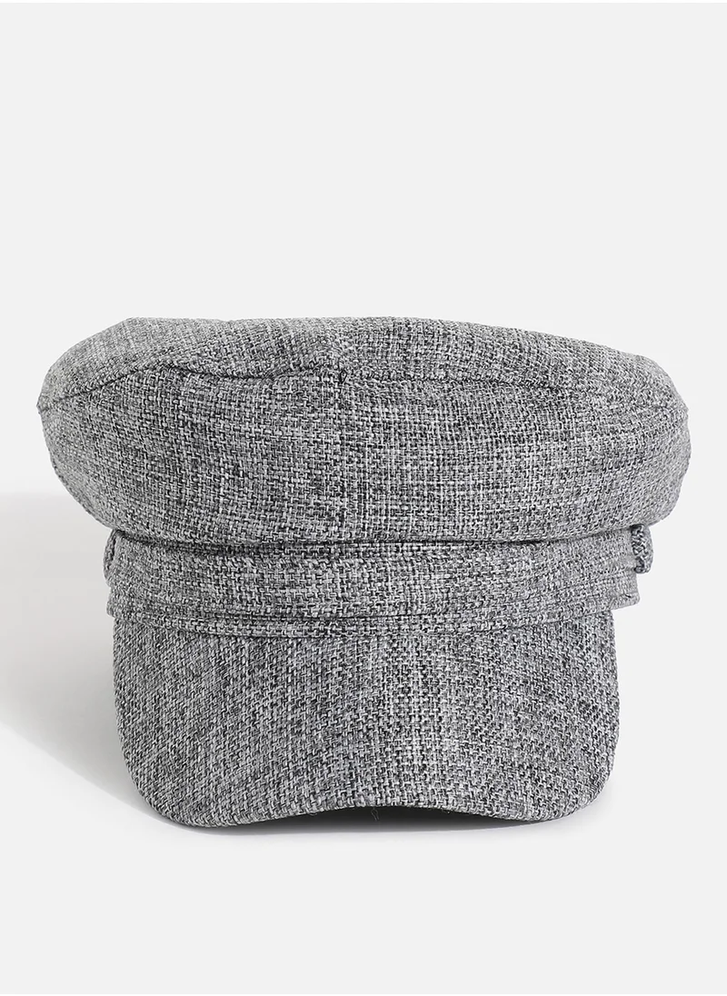 Haute Sauce Charcoal Grey Solid Breton Cap
