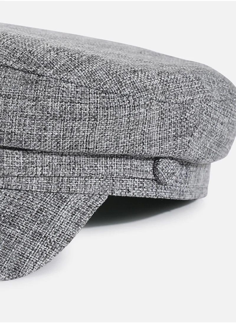 Haute Sauce Charcoal Grey Solid Breton Cap