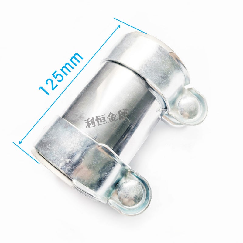 Automobile Exhaust Pipe Clamp Reducer Pipe Adapter Sleeve Muffler Hoop Clamp Ternary Joint Adapter - Image 1