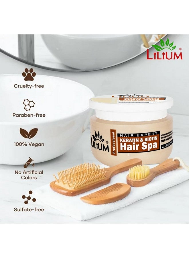 adbeni Hair Color Gel Apple Vinegar & Aloevera 300Ml Natural Black With Vitamin Rich Hair Serum 50Ml & Keratin & Biotin Hair Spa Cream 400Ml, Paraben Free, Complete Kit For Salon, For Men & Women - Image 3