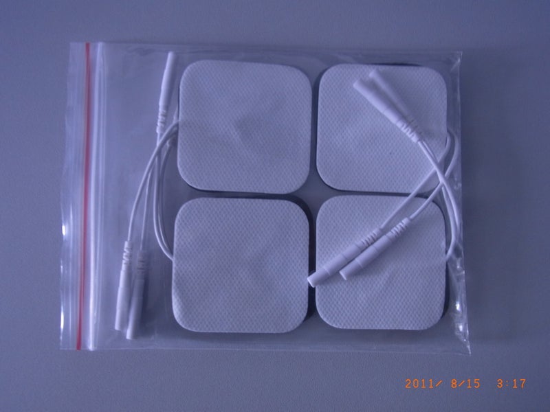 Physiotherapy Electrode Pads Sold by Manufacturers, Various Types of Medical Electrode Pads, 5*5 Electrode Pads (White)