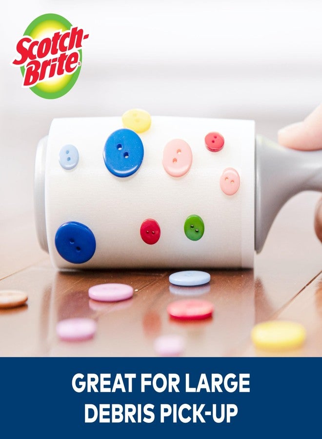 3M 830R-S-48 Scotch-Brite 50% Stickier Lint Roller-48 Sheets 4" X25.1 - Image 4