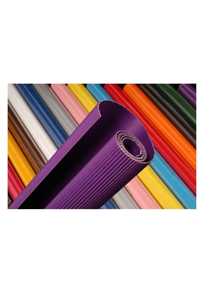 Terabyte COLOR CORRUGATED ROLL 50 X 70CM PURPLE - Image 2