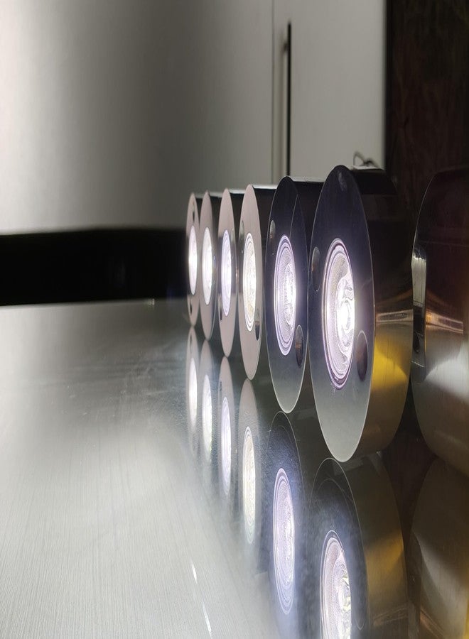 مصباح حمام سباحة AK Lighting بقوة 3 واط | أبيض بارد | 1 مصباح LED من الفولاذ المقاوم للصدأ بقطر 50 مم | مقاوم للماء بمعيار IP68، يُثبت على الحائط، مصباح تحت الماء لحمامات السباحة والنوافير - Image 3