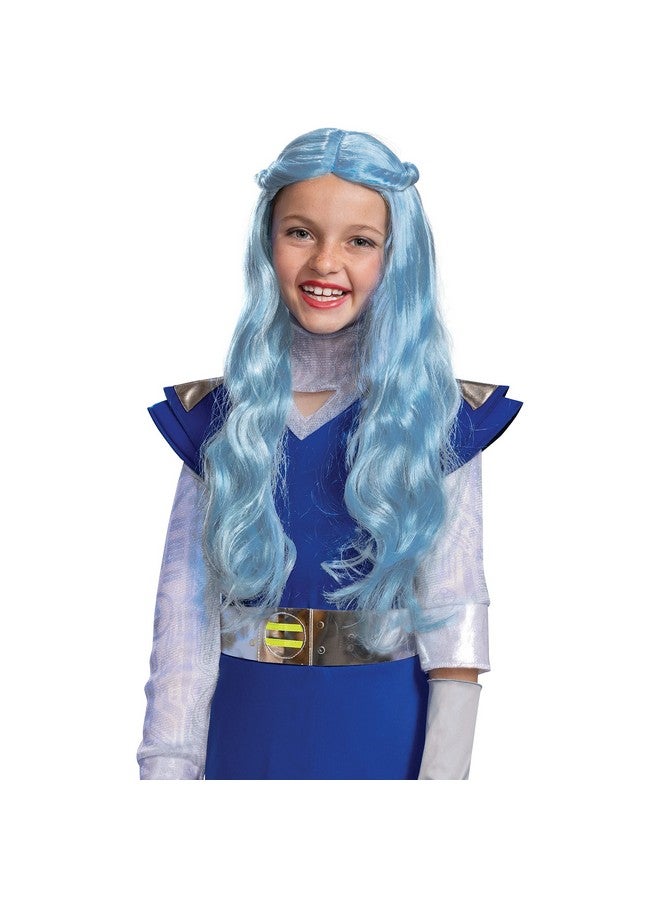 Disguise Addison Alien Wig for Kids, Official Disney Zombies Costume Accessory for Children - Image 1