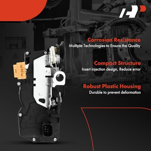 A-Premium Door Latch Lock Actuator Compatible with Cadillac Vehicles - CTS 2008-2014, Sedan, Coupe - Rear Left Driver Side, Replace# 20825339, 20922246 - Image 5