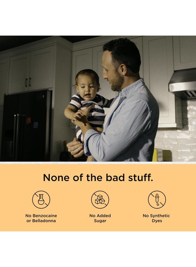 Hyland's جل مهدئ فموي عضوي للأطفال، مع البابونج، والقطيفة، والشمر، جل مهدئ لعدم الراحة الفموية، سهل الاستخدام، للأعمار من 2 شهر وما فوق، 0.53 أونصة - Image 4