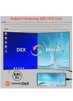 Excefore HDMI Adapter MHL Converter Cable 4K HD Video Digital HDTV Cord Mirrorring for HP MacBook iPhone 15 Pro Max Samsung Galaxy S22 Plus S21 S20 S10 Note 20 USB Type C Android Phones to Projector Monitor TV  - Image 5