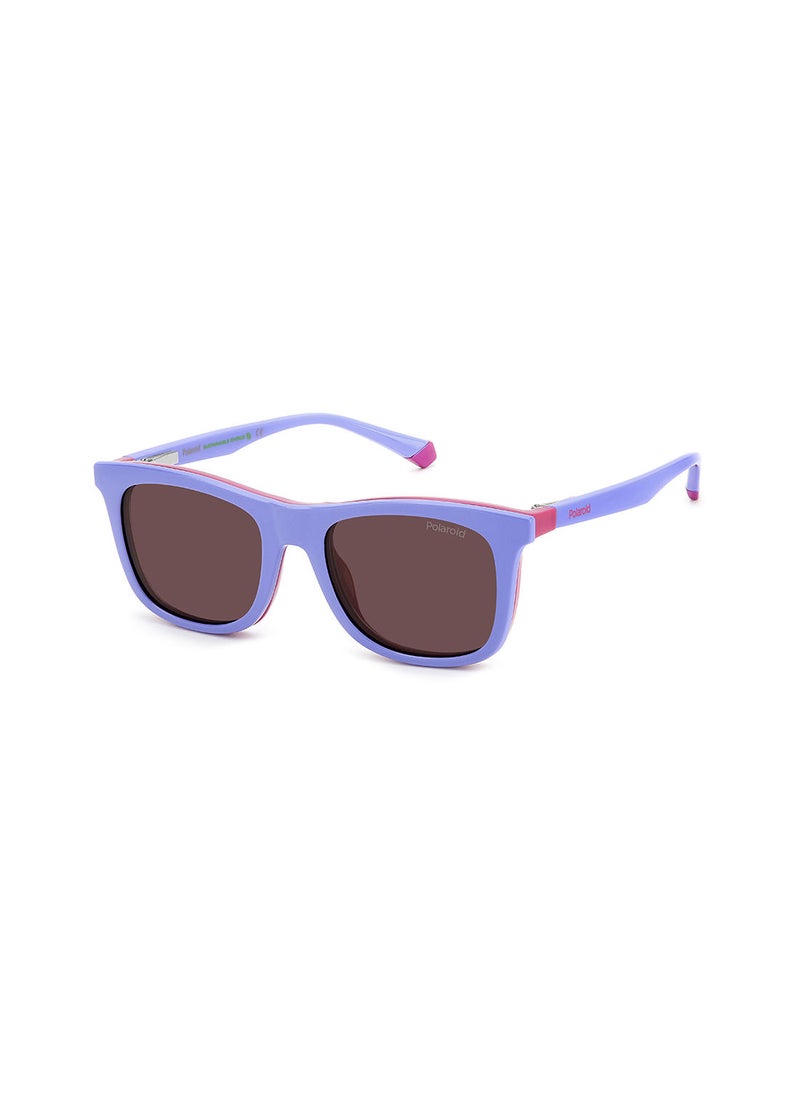 Kids Unisex UV Protection Rectangular Sunglasses - Pld 8055/Cs Pk Lilac 46 - Lens Size: 46 Mm - pzsku/Z78C49FDADAF1E96C9E57Z/45/_/1692190530/2fc41acd-27af-49f6-adda-1b4a4fffc1bd