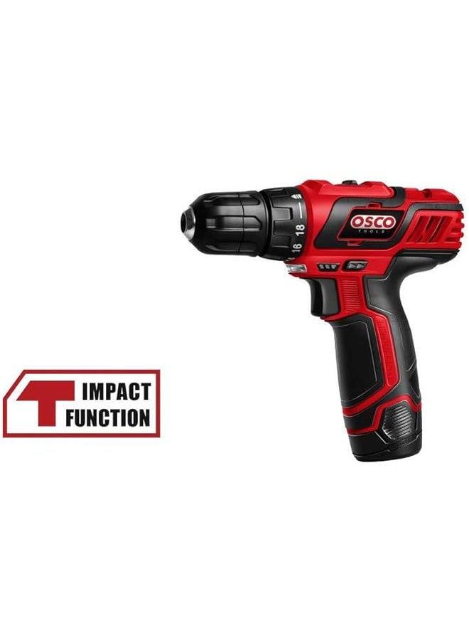 OSCO Li Ion Cordless Drill 1.3Ah Li Ion Battery 12 Volt  - Image 2
