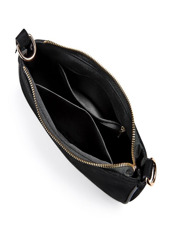 VODIU Clutch Tote Handbags with 2 Removable Straps and Zipper Closure Crossbody Bags Shoulder Purse Handbag for Women, C-black, Medium - Image 3