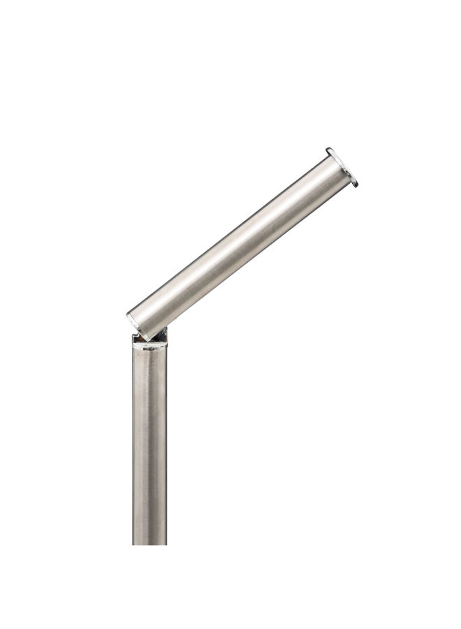 حامل ماكينة تحضير كولوراما حامل ورق التواليت المرن لونين ازرق قطبي وفضي ابعاد 60 × 15 × 15 سم 160884Q - Image 3