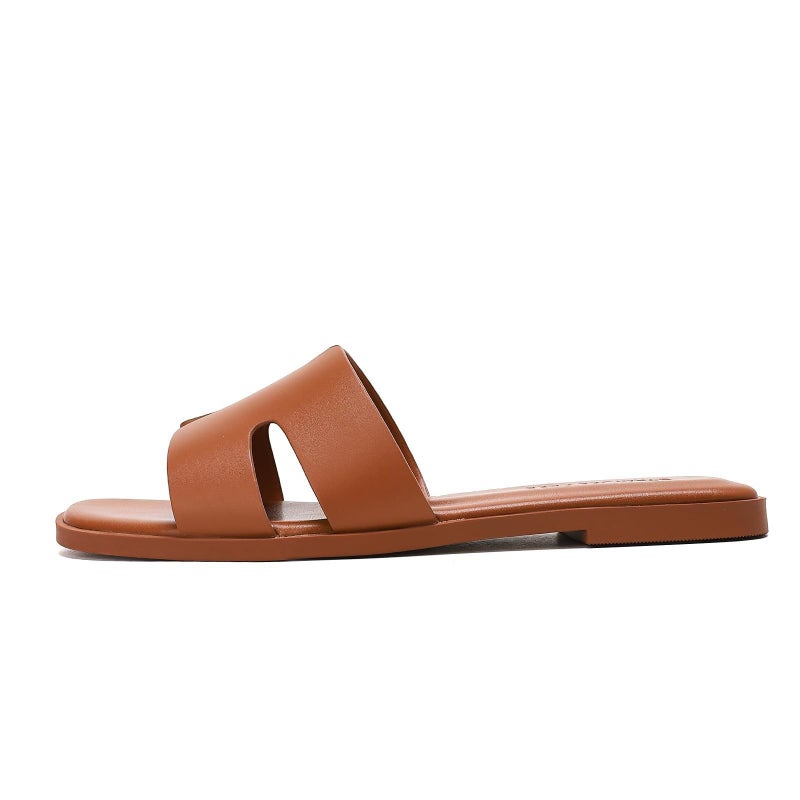 Women's Open Toe Flat Sandals Anti-slip EVA Slides - Image 3