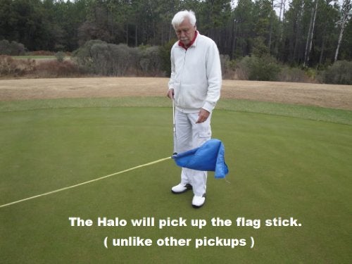 Horne Golf Halo Golf Ball Retiever Pick Up Grabber for End of Putter Golf Club Holder Pick Up Flag Pick Up and Divot Tool - Image 5
