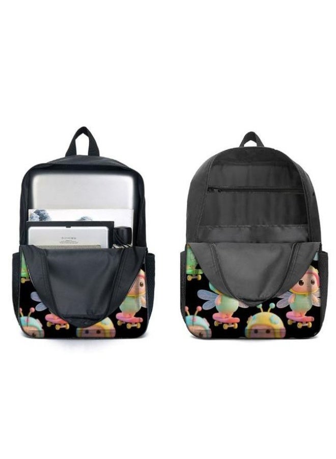 Bright Li Fire Unlock the new fashion of childish fun! Three-piece set of bags, cartoon elements for children and teenagers (students, children, friends' outings, mountain climbing, schooling, etc. can be used) - 33  - Image 4