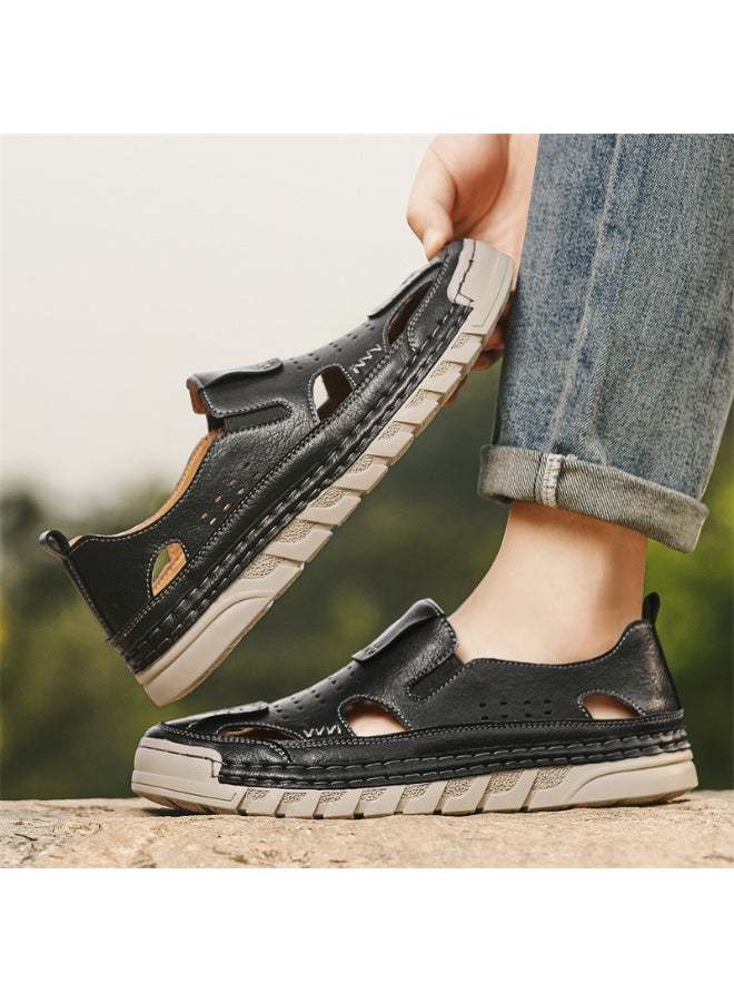 Men Fashion Big Size Summer Sport Sandals Beach Water Hiking Shoes Comfort Breathable Casual Non-slip Indoor Outdoor Sandal - Image 4