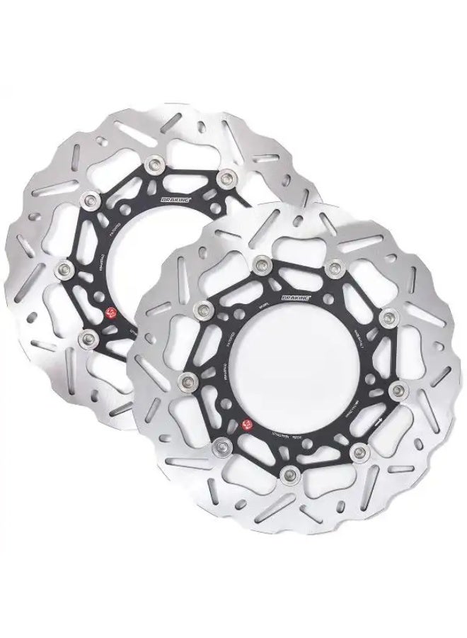 Braking® Front Brake Disc Left Wave Floating Al-hub SK2 Ø310  WK089L - Image 2