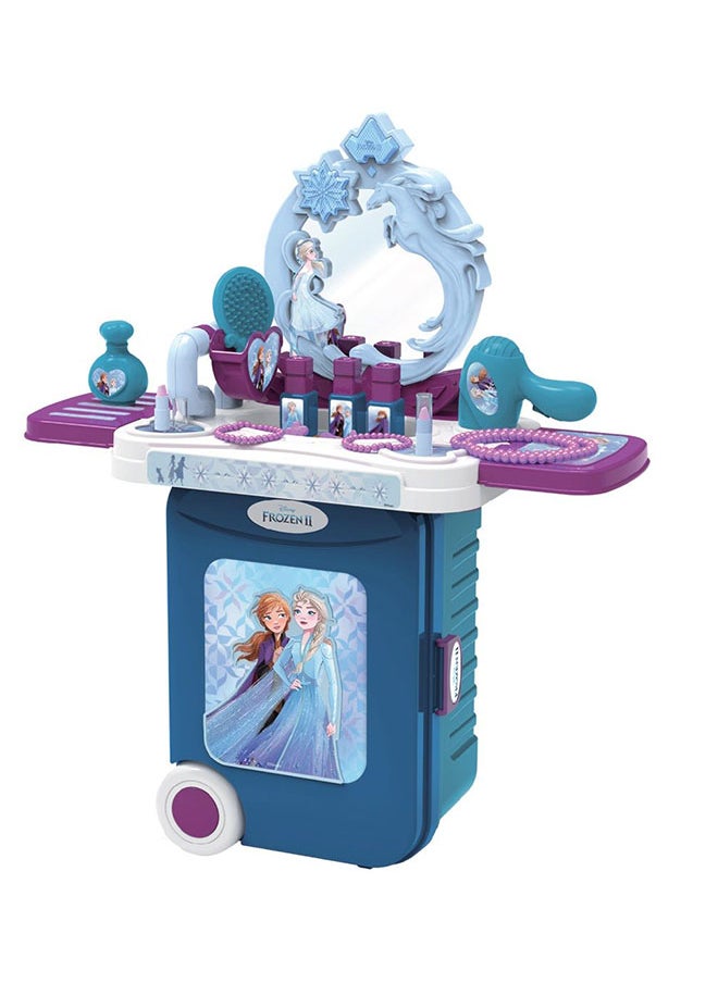 Disney - Frozen 2 Dressing Table Trolley Case 3-In-1 - Image 1
