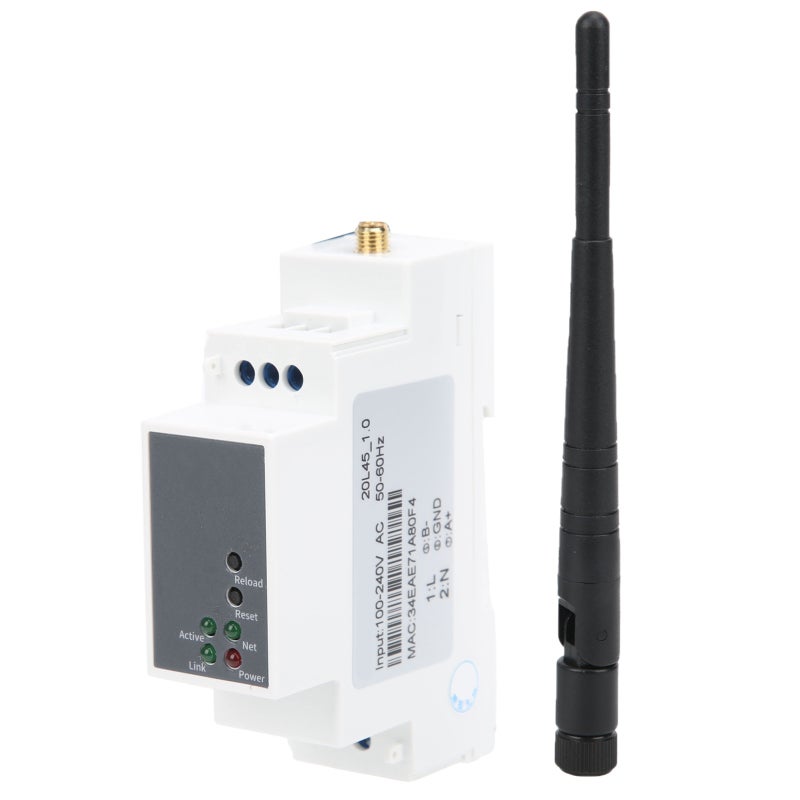 وحدة تحويل RS485 إلى WIFI للاتصال التسلسلي، مصنوعة من مادة PC ABS - بروتوكولات أمان TLS AES DES3 - تكوين SmartLink V8 لبروتوكولات TCP UDP MQTT HTTP WebSocket - Image 4