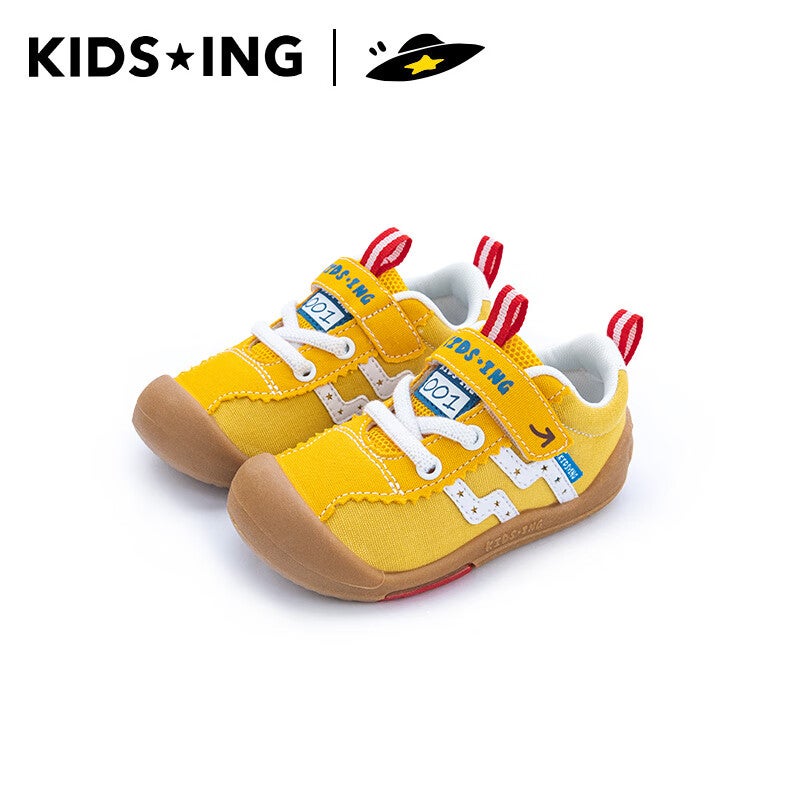 JD Jing Zao Kids.ing Cadixing Baby Sneakers Spring And Autumn Children's Canvas Shoes for Boys And Girls, Toddler Kindergarten Functional Walking Shoes - Image 2