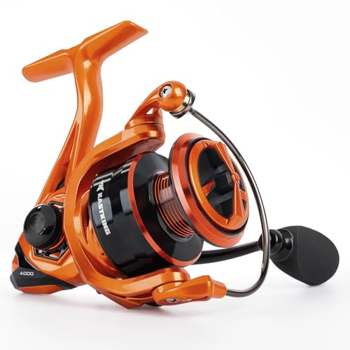 KastKing Lethal Blaze Spinning Fishing Reel 176LBs Max Drag 521 Gear Ratio UltraSmooth Freshwater Inshore Spinning Reel CNC Aluminum Spool Ideal for Bass Trout Fishing - Image 1