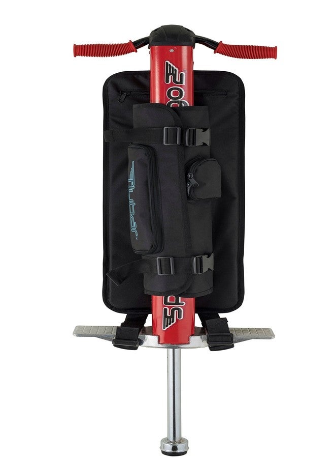 Flybar Extreme Pogo Stick Back Pack Carrier- Bring Your Pogo Stick with You Anywhere - Comfortable Shoulder Straps - Black - Image 2