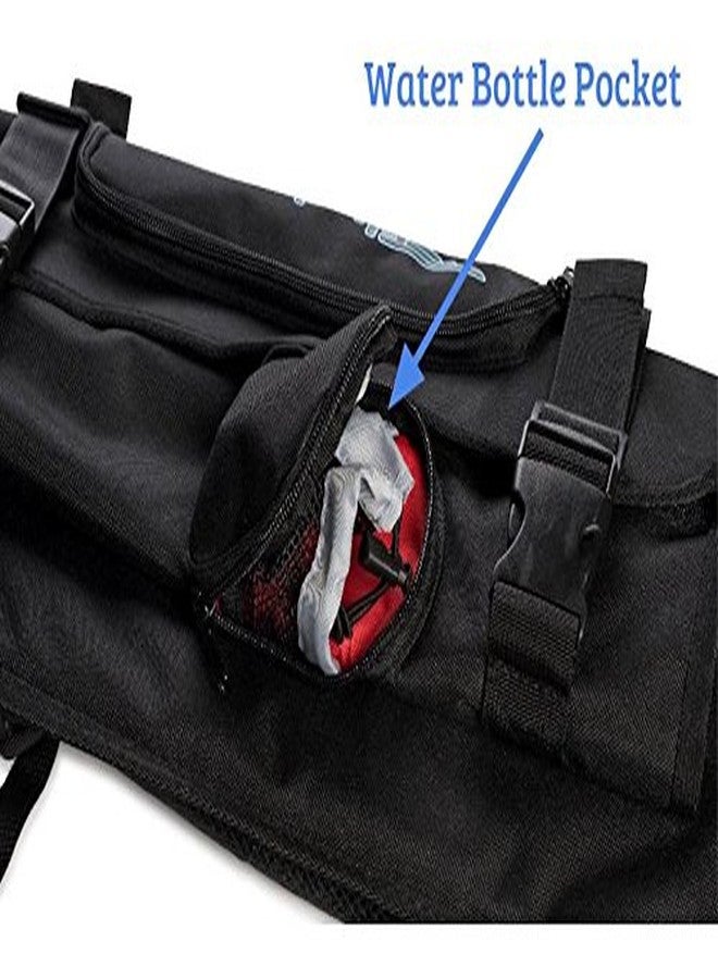 Flybar Extreme Pogo Stick Back Pack Carrier- Bring Your Pogo Stick with You Anywhere - Comfortable Shoulder Straps - Black - Image 5