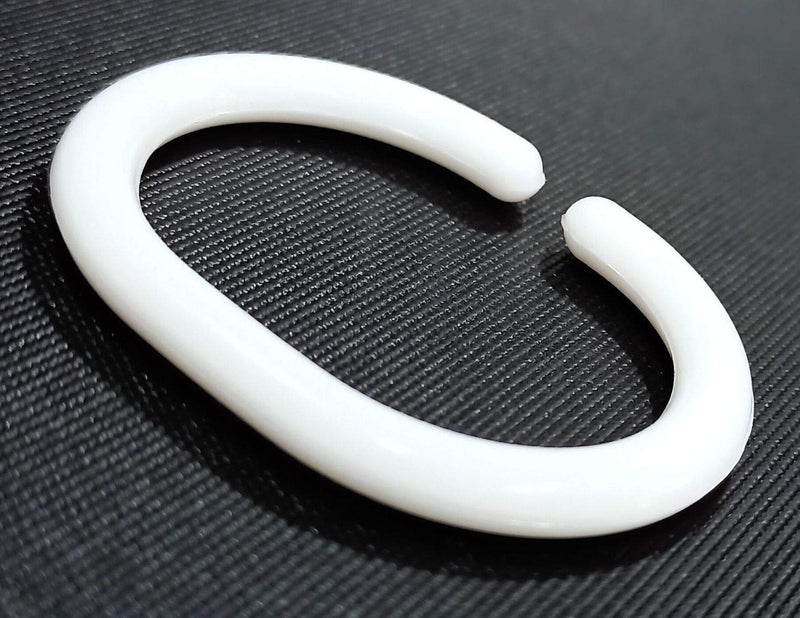 FAPBADRI FAPBADRI Shower Curtain Rings - Plastic 36 Pieces  - Image 1