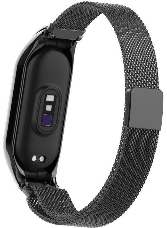 Techmaster Xiaomi Mi Band 7 Tme Metal Mesh Magnetic Band Strap  - Image 2