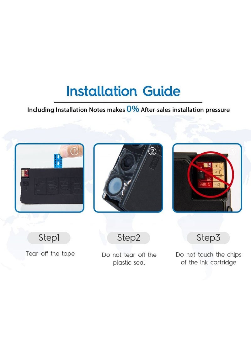 NexNova® ink Cartridges 950XL Black for HP High Yield 1-Pack 950 XL for Officejet Pro 251dw 276dw 8100 8600 8610 8620 8630 8640 8650 8660 - Image 2